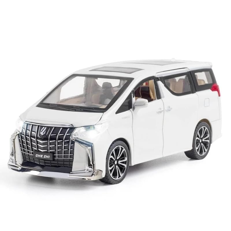 1:32 Alphard - White - image 6