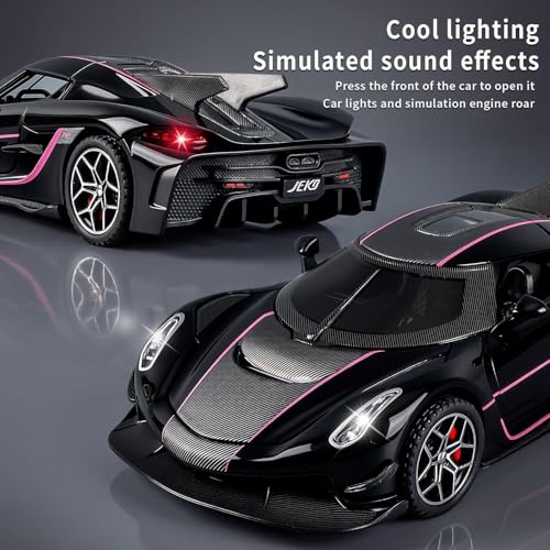 1:32 Koenigsegg Jesko - Black - image 8