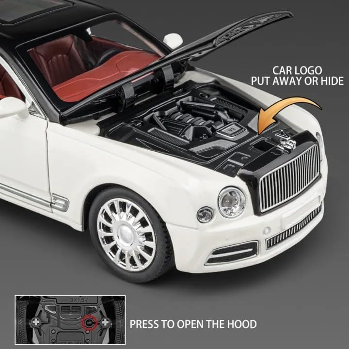 1:24 Bentlley Mulsanne - Black - image 6