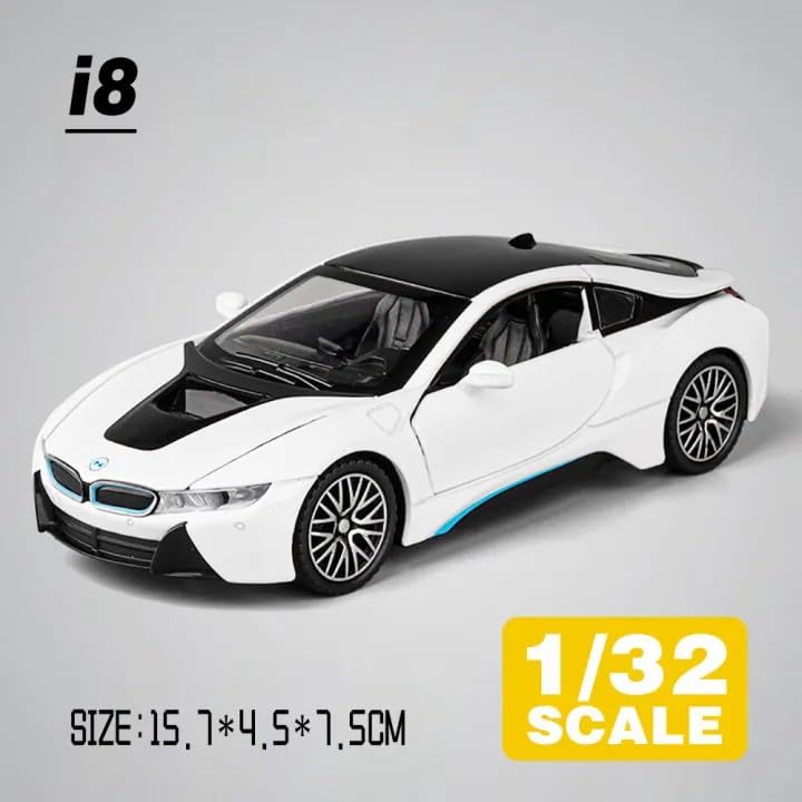 1:32 B -M-W i8 - White - image 6