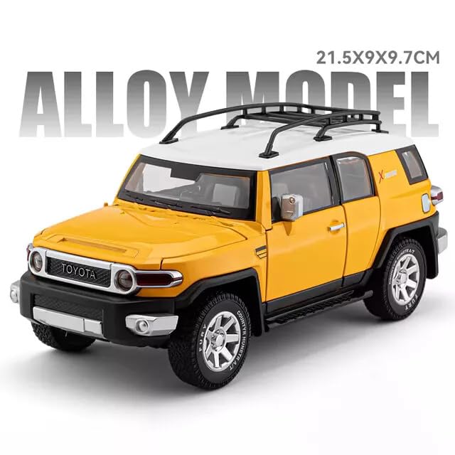 1:24 Toyota FJ Cruiser - Yellow - image 5
