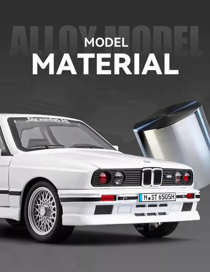 1:24 B-M-W M3 E30 - White - image 3