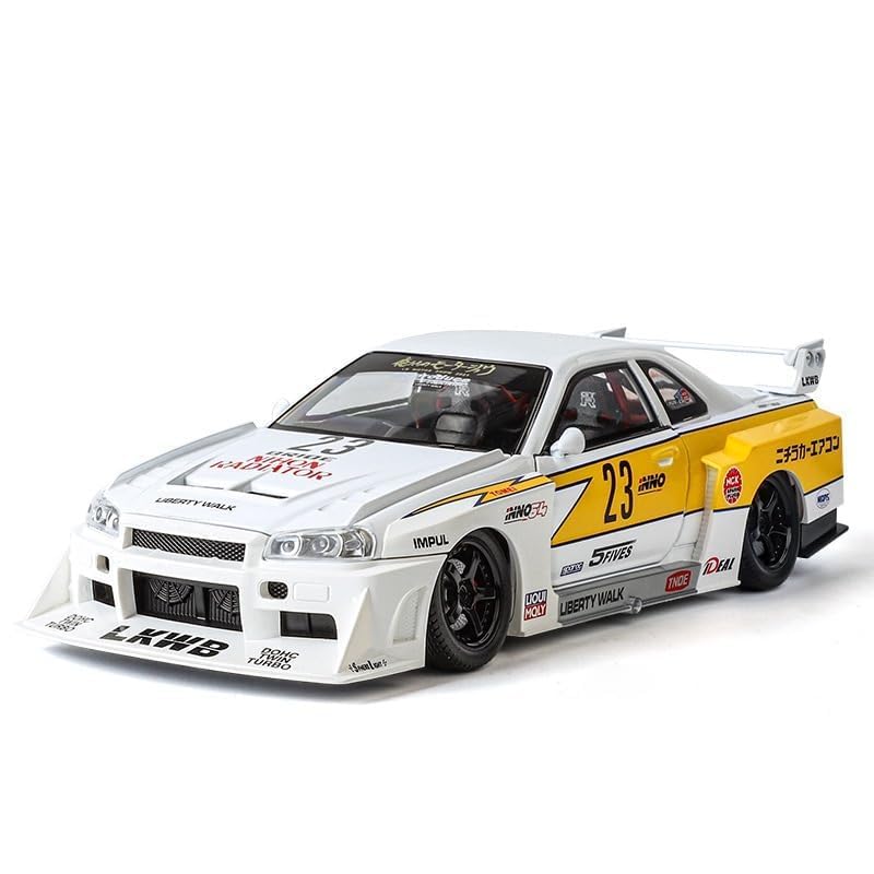 Nissan GTR Skyline S15-Multicolor 1:24 - Multicolor - image 3