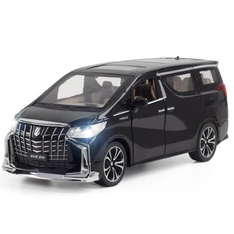 1:32 Alphard - Black - image 6