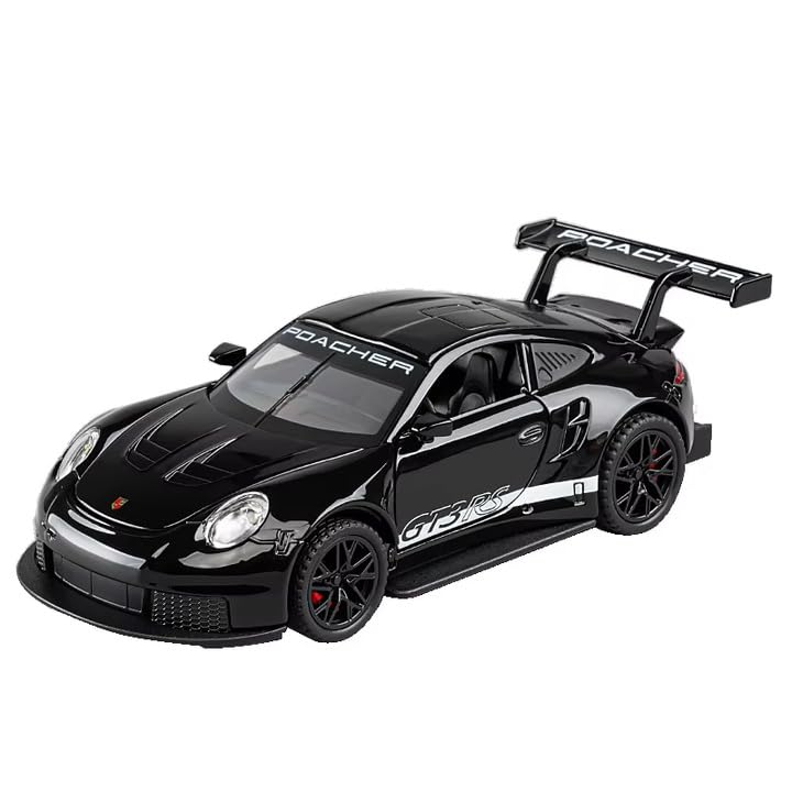 1:32 Porsche 911 GT3 RS-Black - Black - image 3