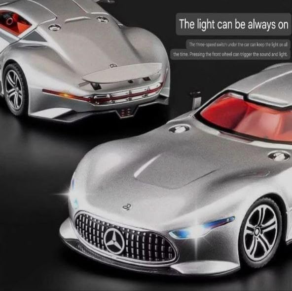 1:24 Mercedees-Benz AMG Vision GT - Silver - image 5