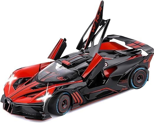 Diecast Metal Cars - Red - image 7