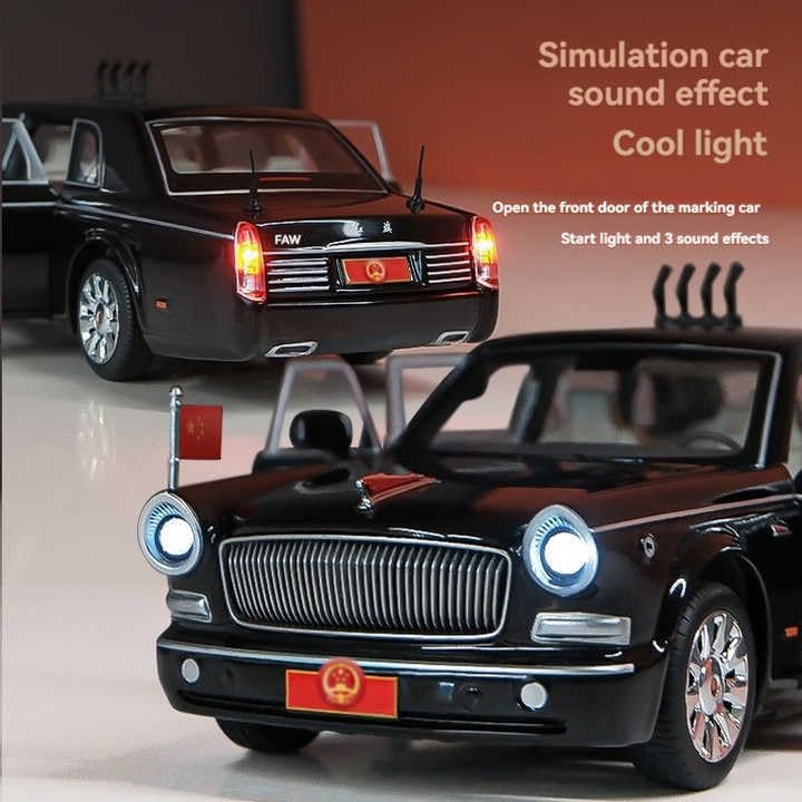 1:24 Hongqi Parade - Black - image 6