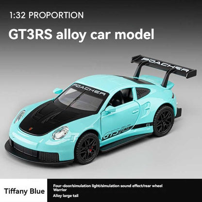 1:32 Porsche 911 GT3 RS-Blue - Blue - image 8