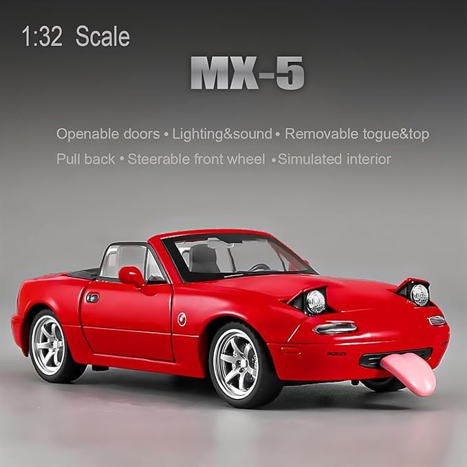 1:32 Mazda Miata MX-5 - Red - image 5
