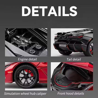 1:24 Lamborghini Revuelto Sport-Black - Black - image 3