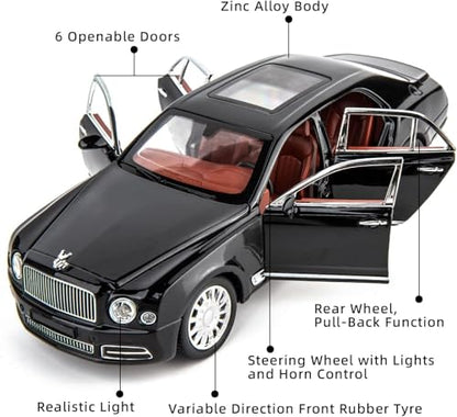 1:24 Bentlley Mulsanne - Black - image 7
