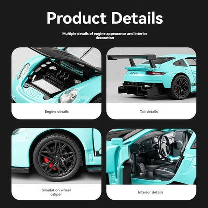 1:32 Porsche 911 GT3 RS-Purple - Purple - image 7