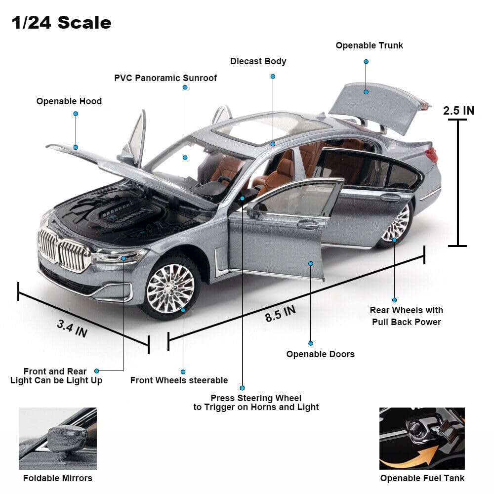 B.M.W 7Series 760Li - White - image 2