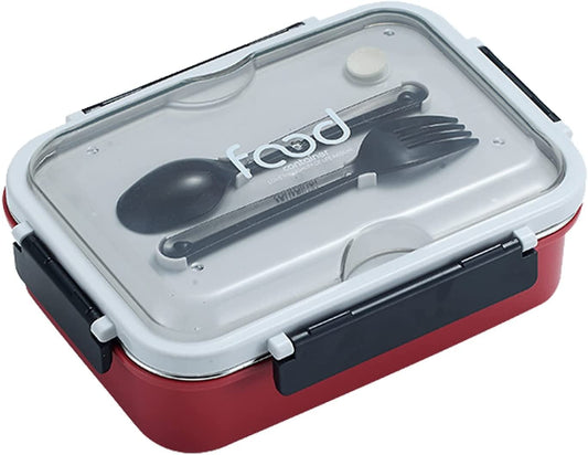 Lunch Box, Multicolour, Stainless Steel, Lightweight, 0.5 Liters, 15x10x7 cm - Toylivo