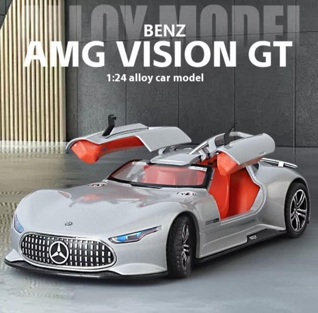 1:24 Mercedees-Benz AMG Vision GT - Silver - image 2