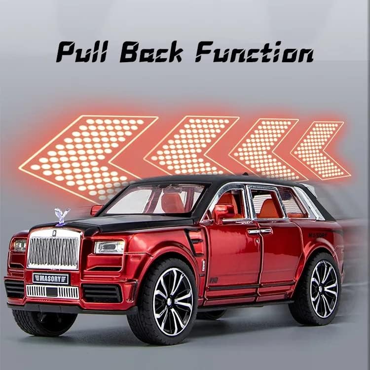 1:24 Rolls Royce Cullinan Masory - Red - image 6