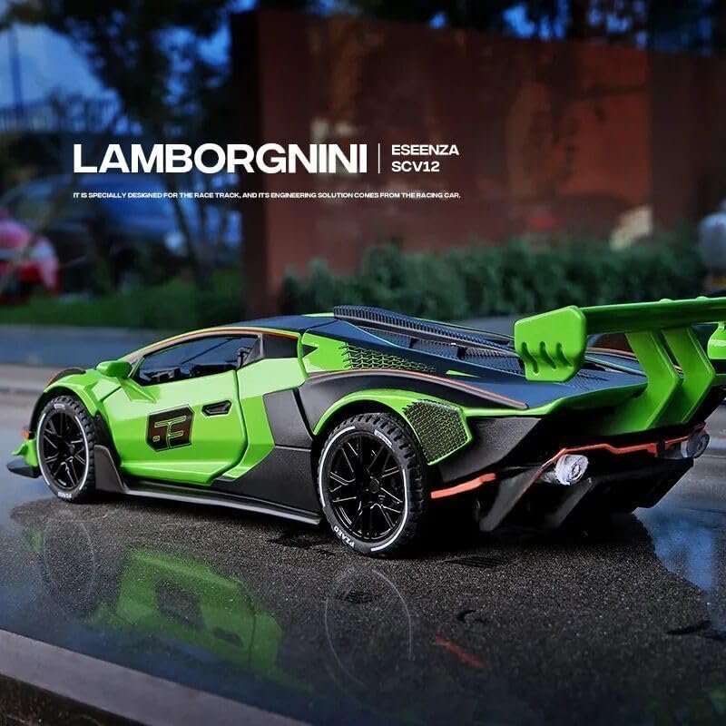 Diecast Metal Cars - Green - image 9