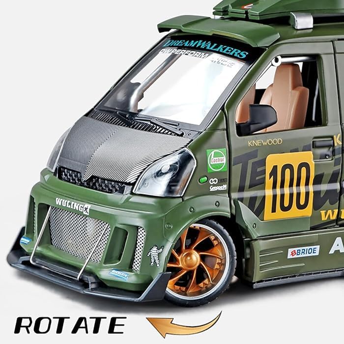 Wuling Track Sports Van 1:24 - Multicolor - image 7