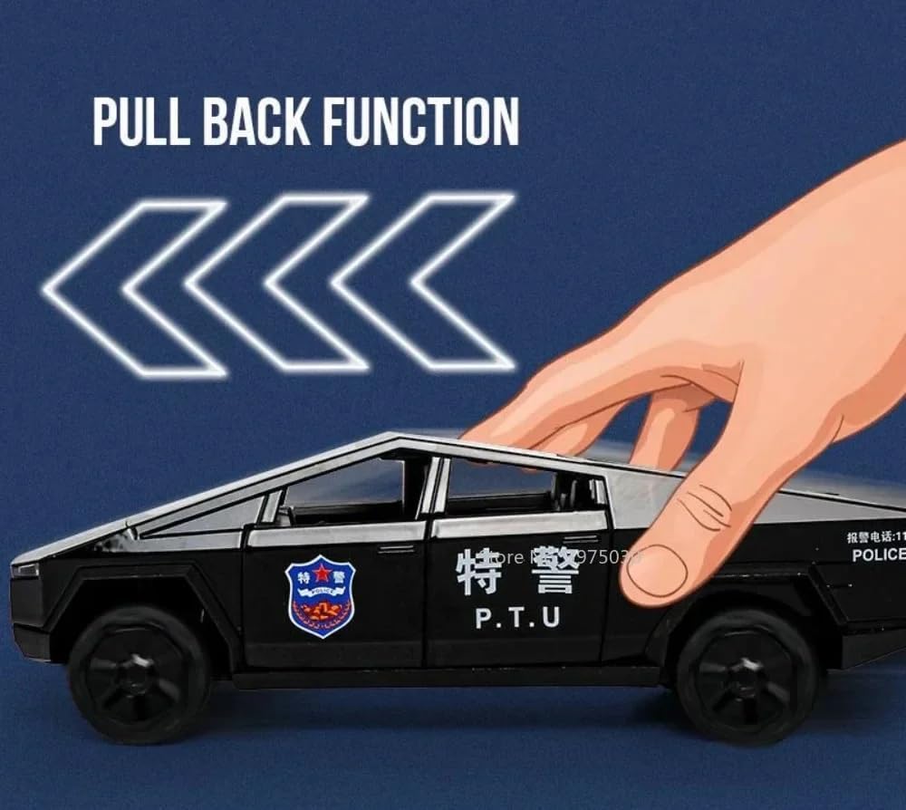 Police Tesla - Black - image 8