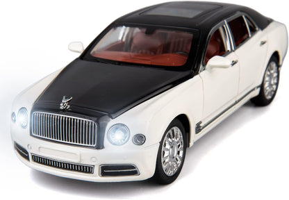 1:24 Bentlley Mulsanne - White