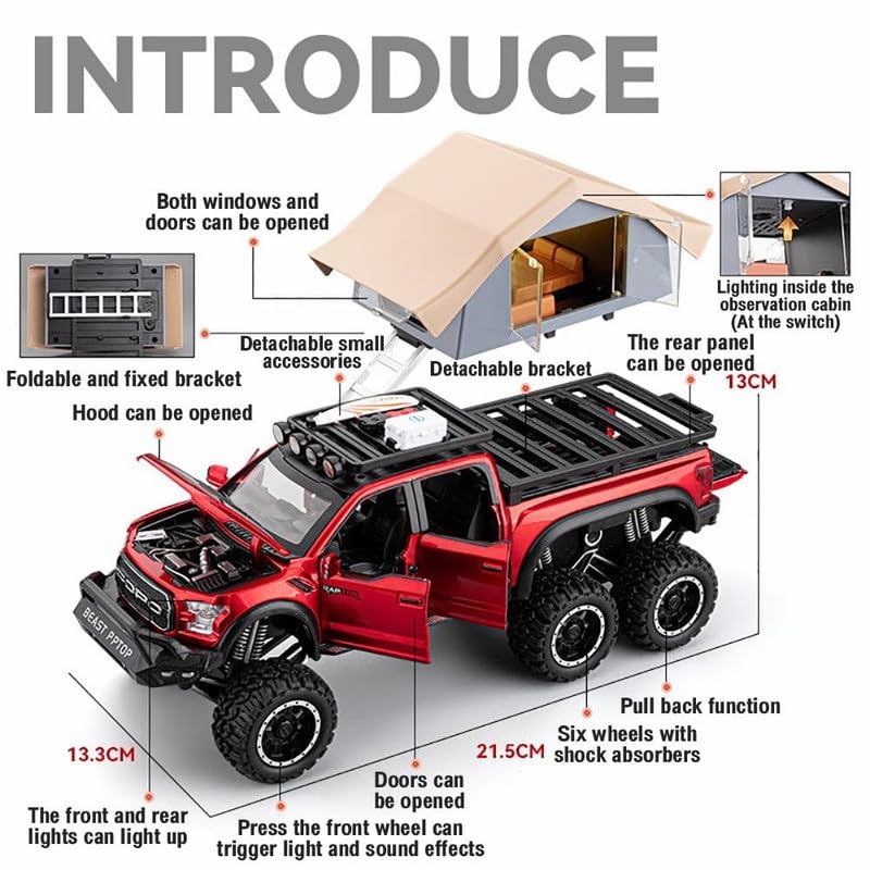 1:24 RAPTOR F150 - Multicolor - image 2
