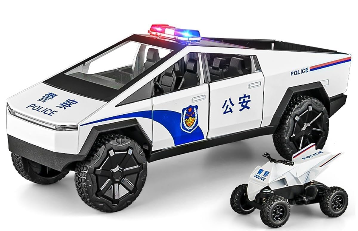 Police Tesla - White