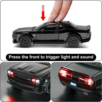 1:24 Dodge Challenger-SRT - Black - image 5