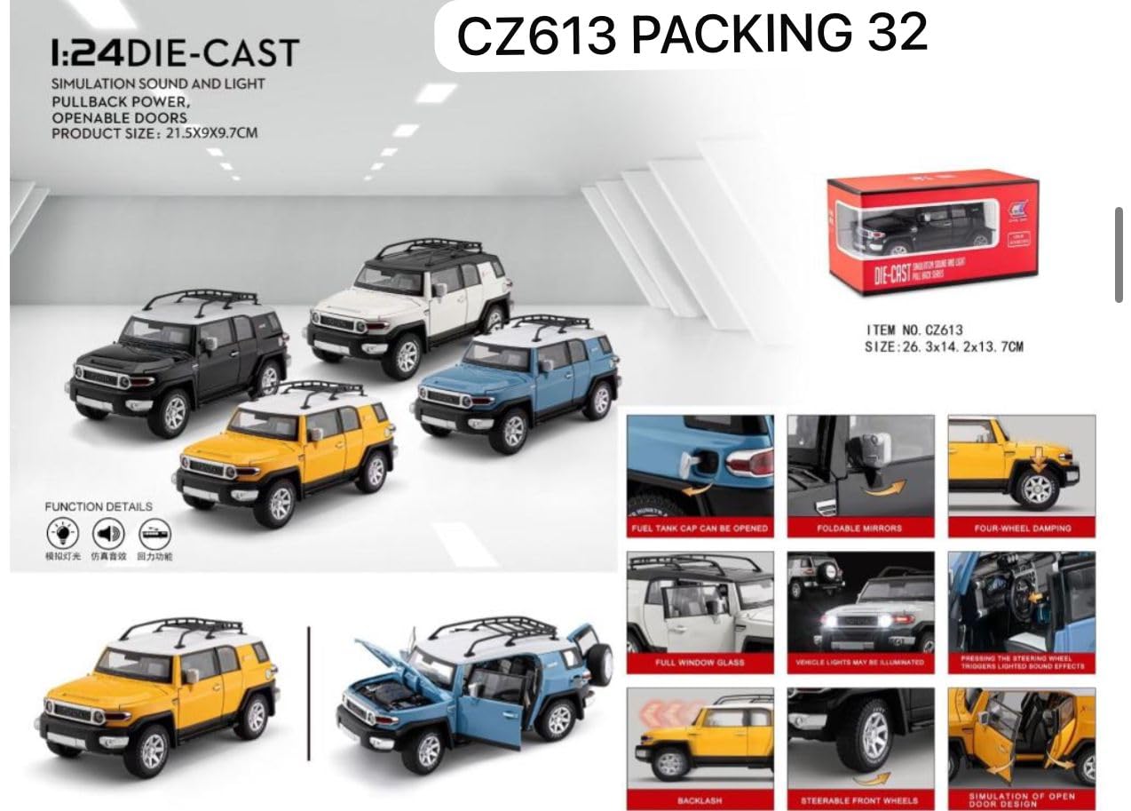 1:24 Toyota FJ Cruiser - Blue