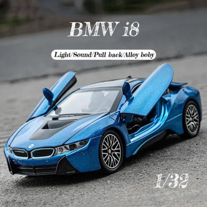 1:32 B -M-W i8 - Blue - image 3