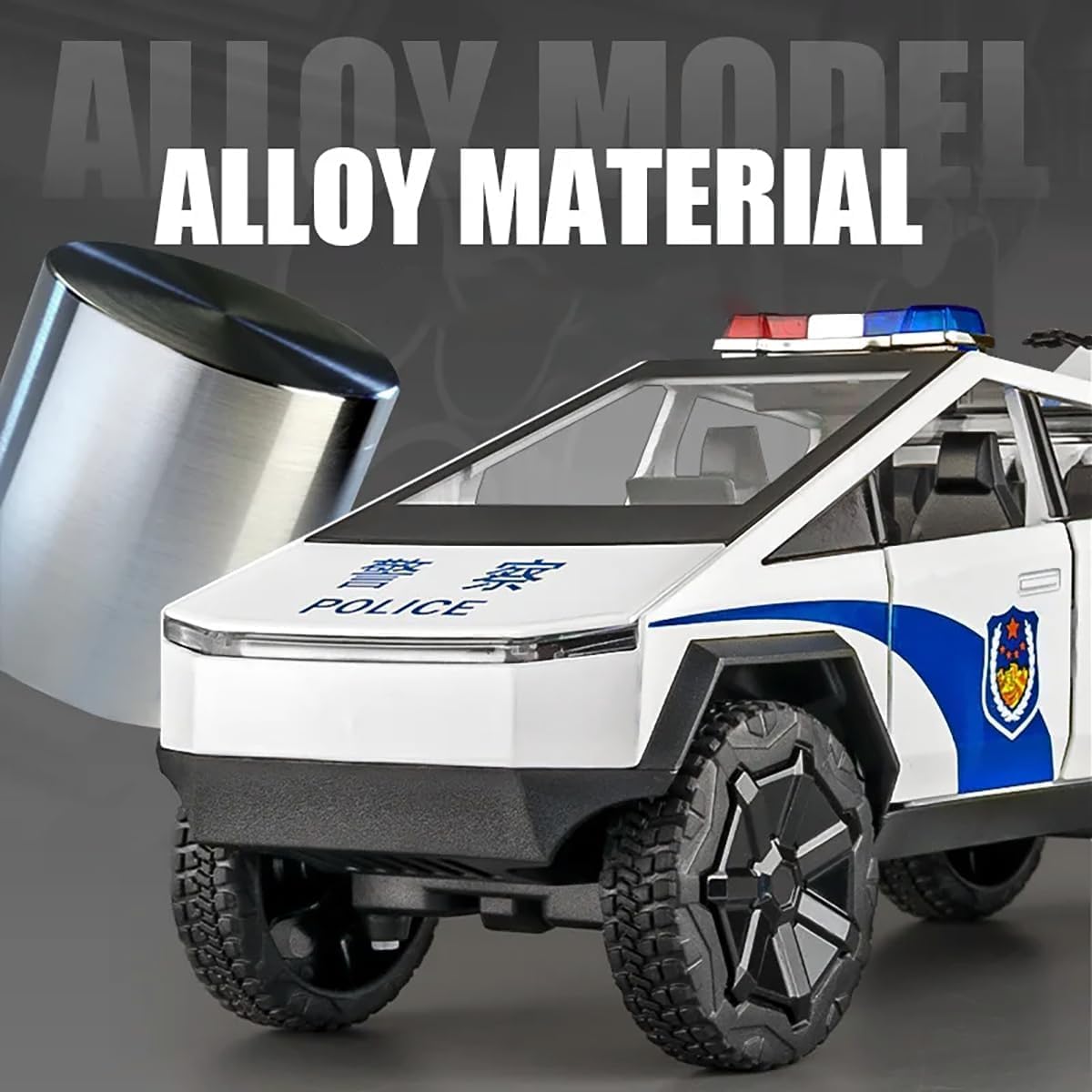 Police Tesla - White - image 4
