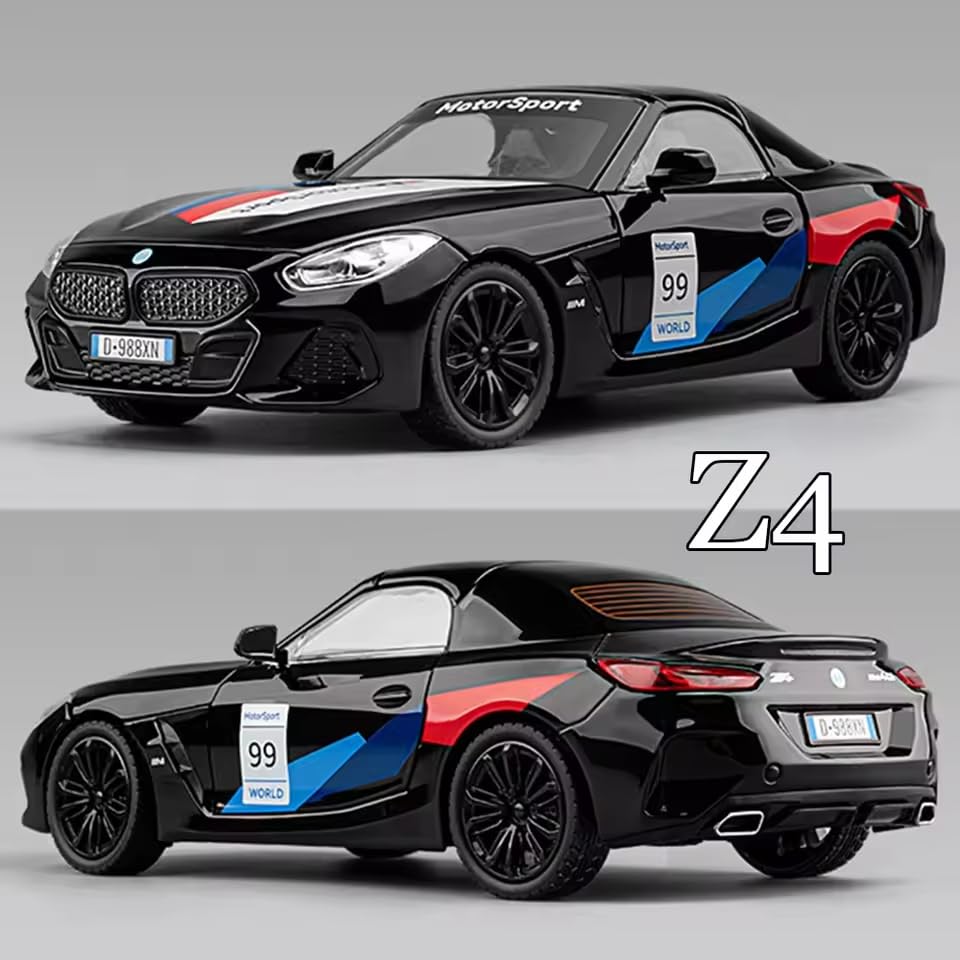 1:24 B-M-W Z4 - Black - image 6