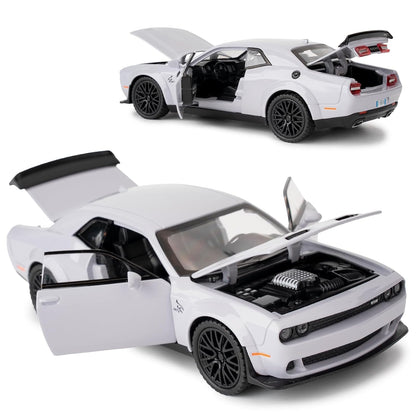 1:32 Hellcat Dodge Challenger SRT - Grey - image 5