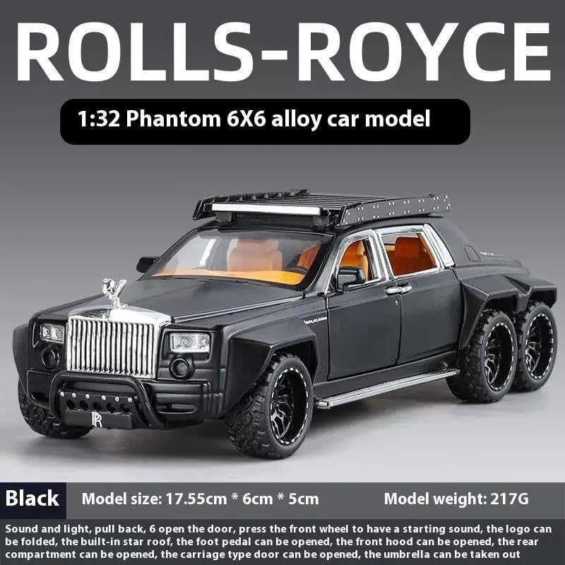 1:32 Rolls-Royce Phantom 6x6 - Black - image 9