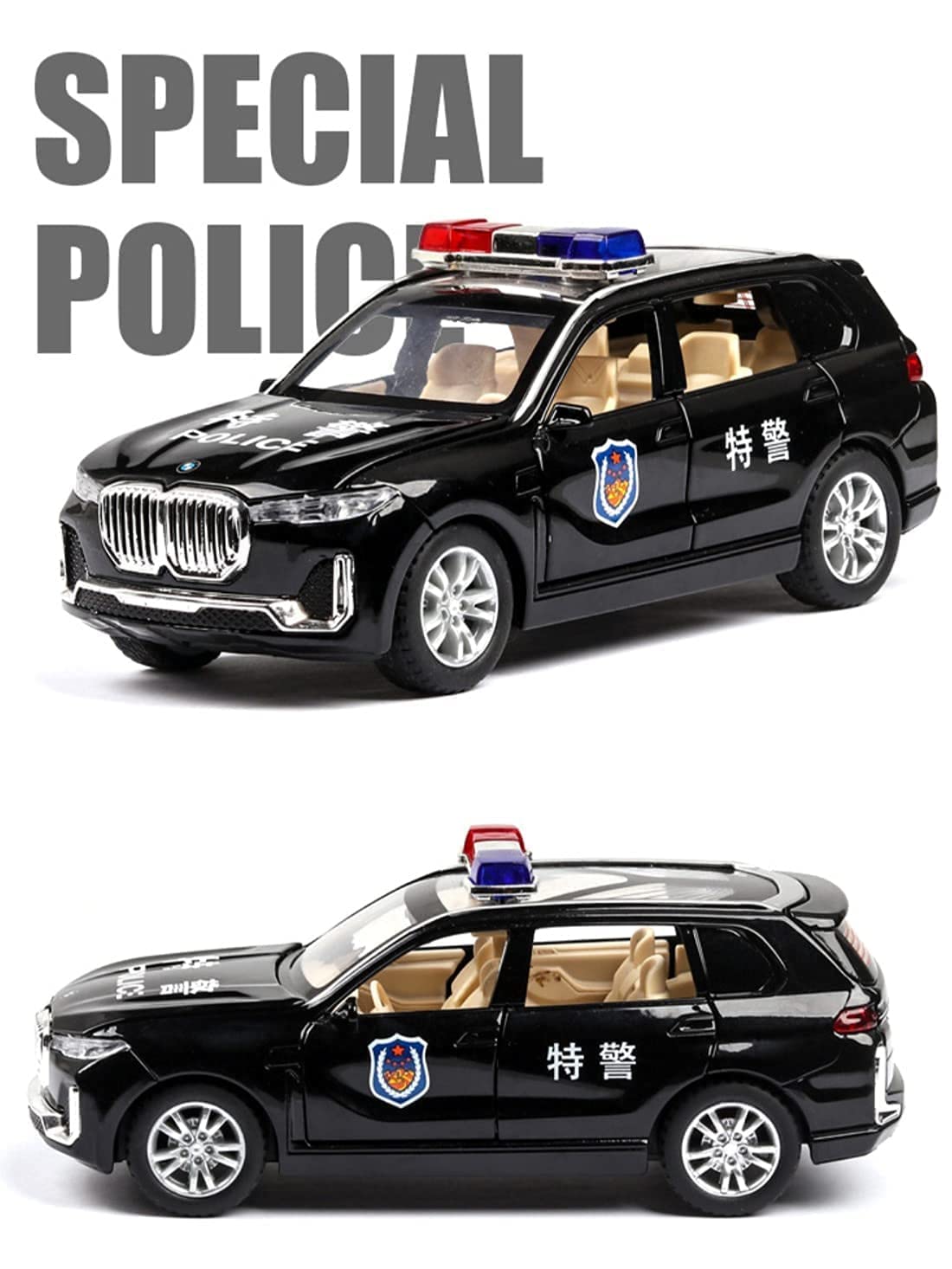 BMW X7 Police - Multicolor - image 5