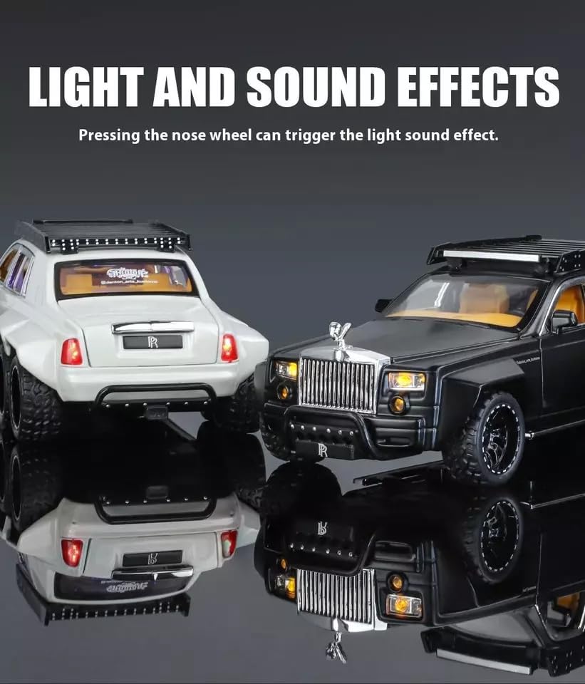 1:32 Rolls-Royce Phantom 6x6 - Black - image 6