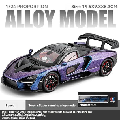 1:24 Mclaren Senna - Purple - image 9