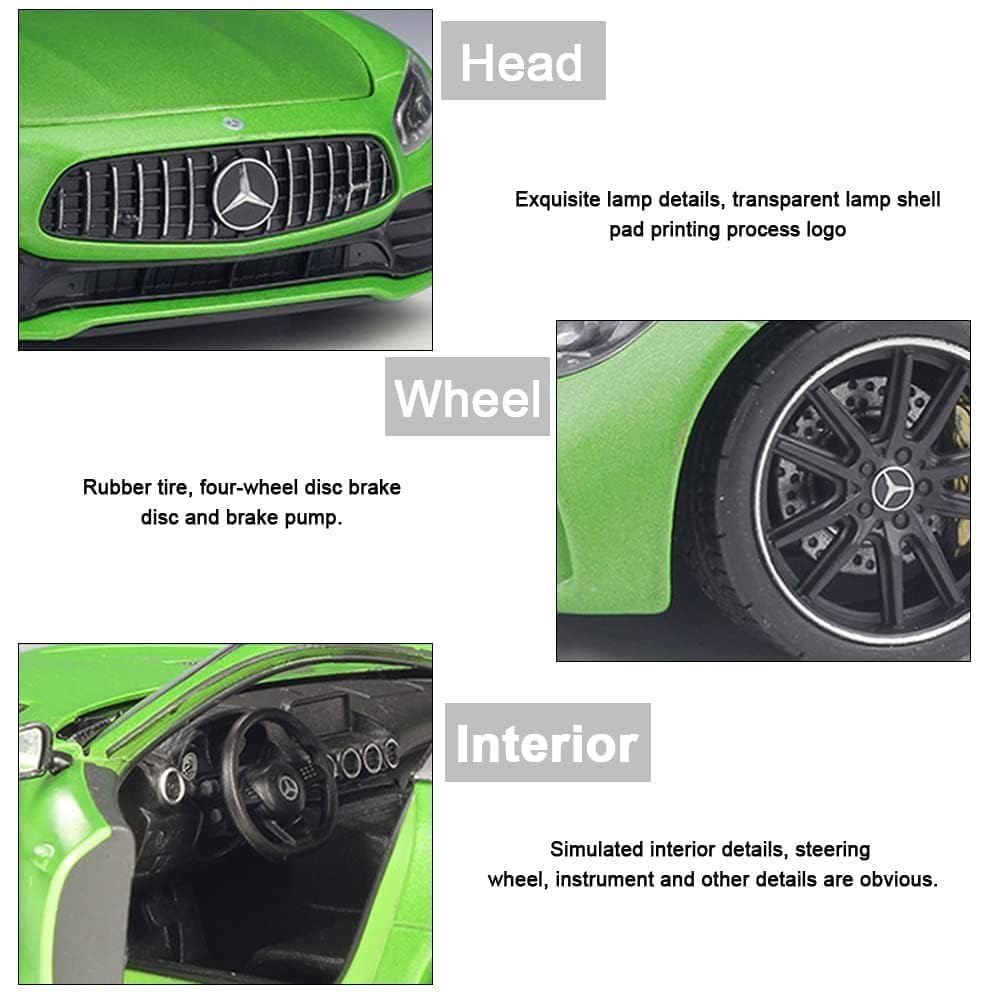 1:24 AMG GTR - Green - image 4