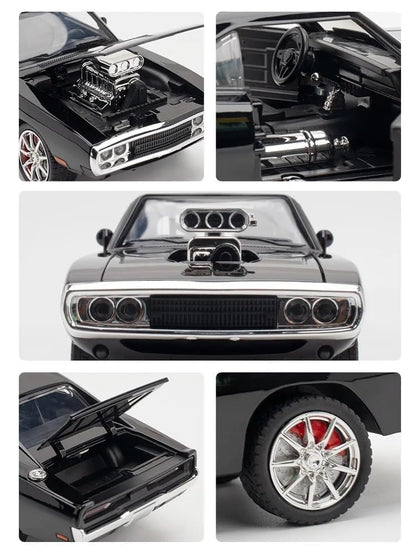 Diecast Metal Cars - Black - image 5