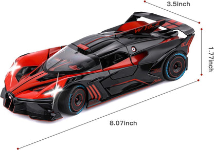 Diecast Metal Cars - Red - image 4