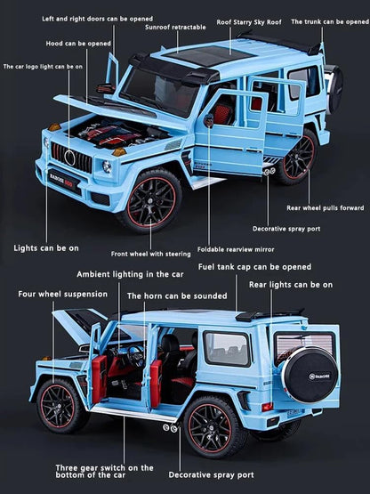 Mercedees-Benz Barbus G800 1:24 - Multicolor - image 2