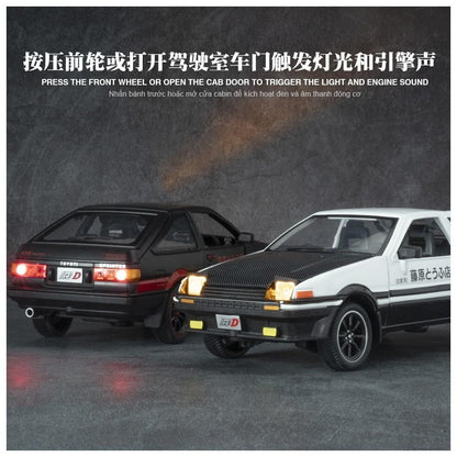 1:24 Toyota AE86 - Red - image 3