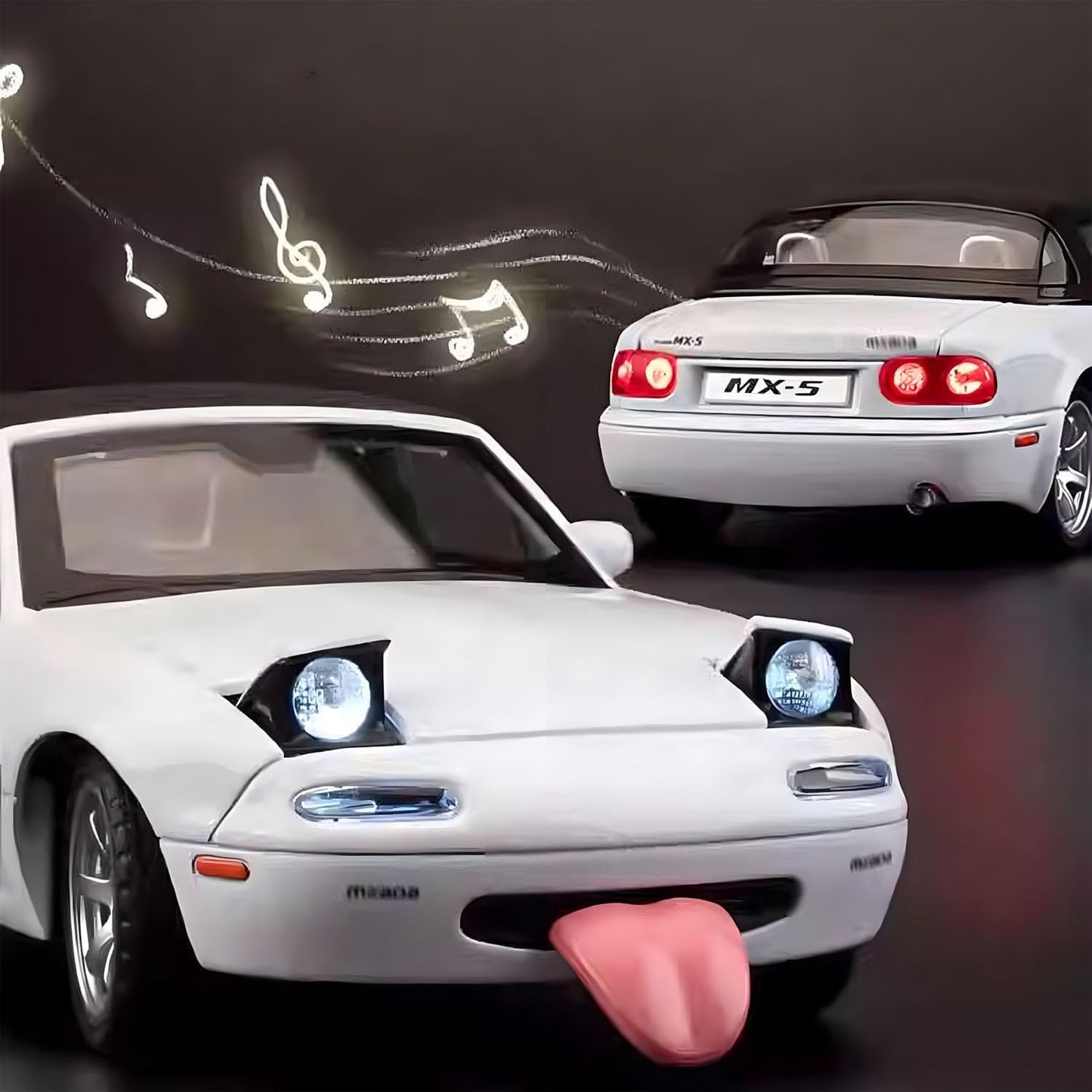 1:32 Mazda Miata MX-5-White 1:32 - White - image 3