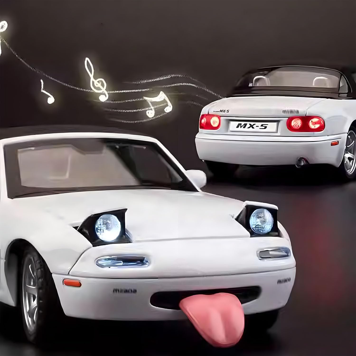 1:32 Mazda Miata MX-5-White 1:32 - White - image 3