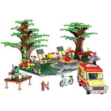 Creative City Park Building Blocks Set for Kids - Outdoor Camping & Picnic Scene - Toylivo