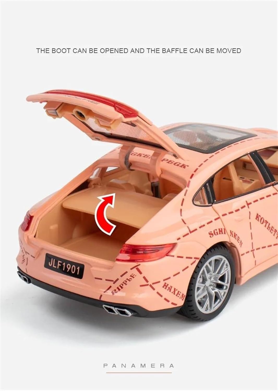 1:24 Porsche Panamera - Pink