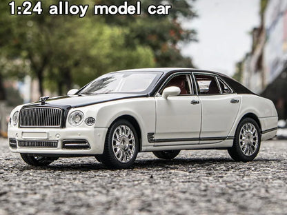 1:24 Bentlley Mulsanne - White - image 6