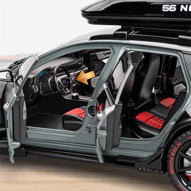 Audi RS6 Modified-Multicolor 1:24 - Multicolor - image 3
