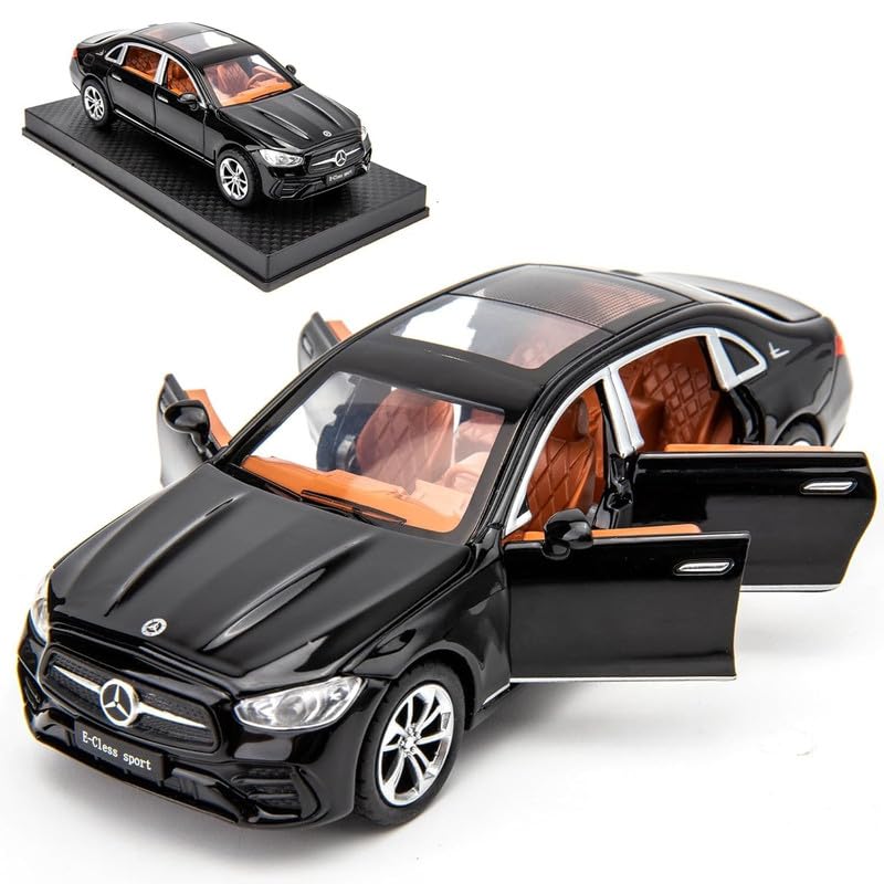 1:32 Mrcedes Benz E300l-Black - Black - image 5