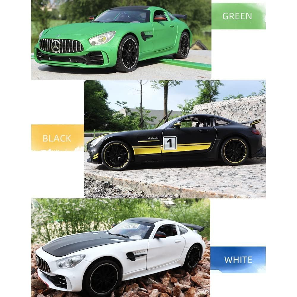 1:24 AMG GTR - Black - image 8